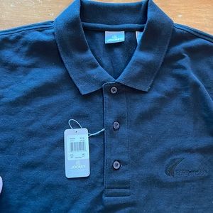 Jockey 3XL BLK Polo RJReynolds Logo